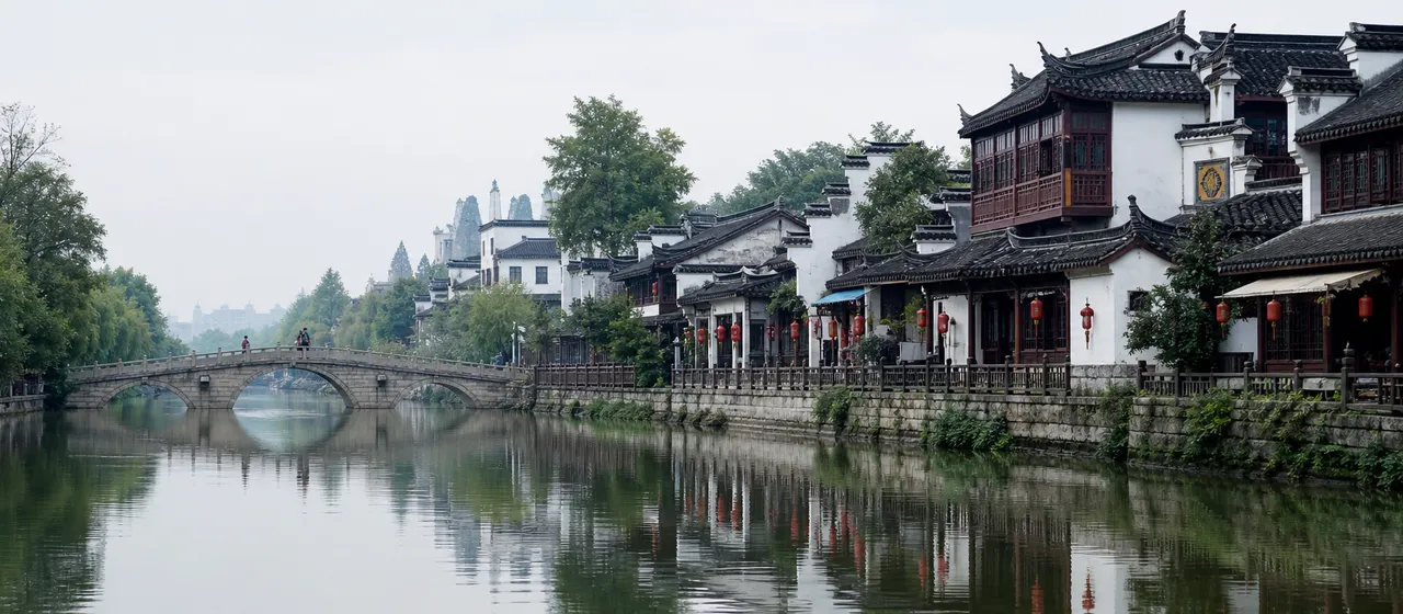 Nanjing riverside architecture cover